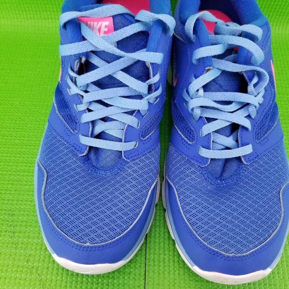✅Nike Women's Flex Experience RN 3 652853-401 Blue Pink Running Shoes Size 8 - Picture 10 of 16